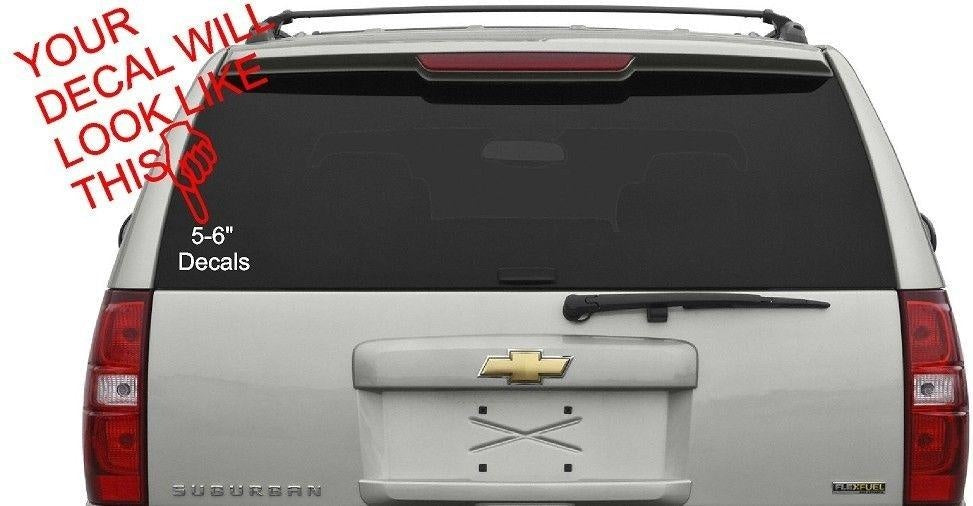 6 inch GRANDBABY ON BOARD car Vinyl cut window decal