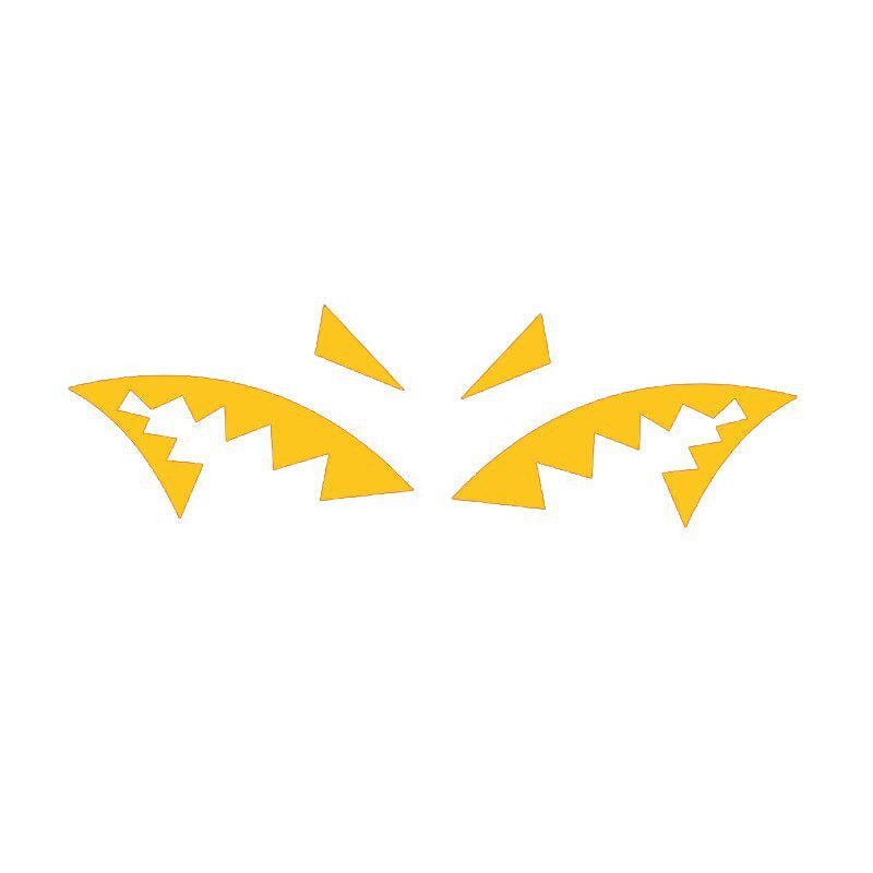 Shark Fin Antenna Car Sticker Shark Mouth Vinyl Decal