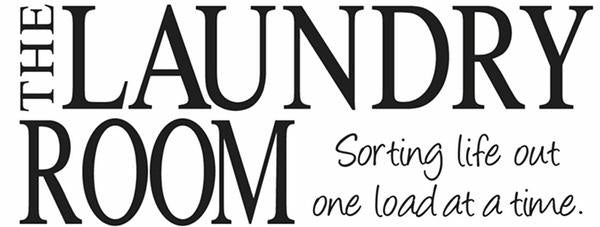 The Laundry Room Sorting Life Out One Load At A Time Laundry Room Decal Quotes Living Room Vinyl Carving Wall Decal Sticker for Home Laundry Room Window Decoration