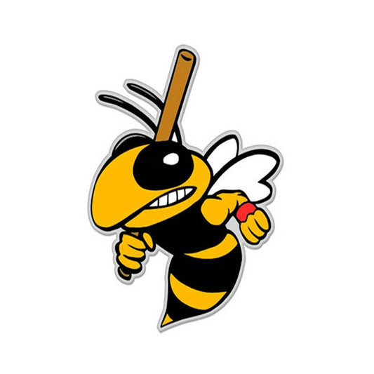 Baseball Bee Wasp Hornet Funny Vinyl Sticker Decal for Car Truck Window Bumper