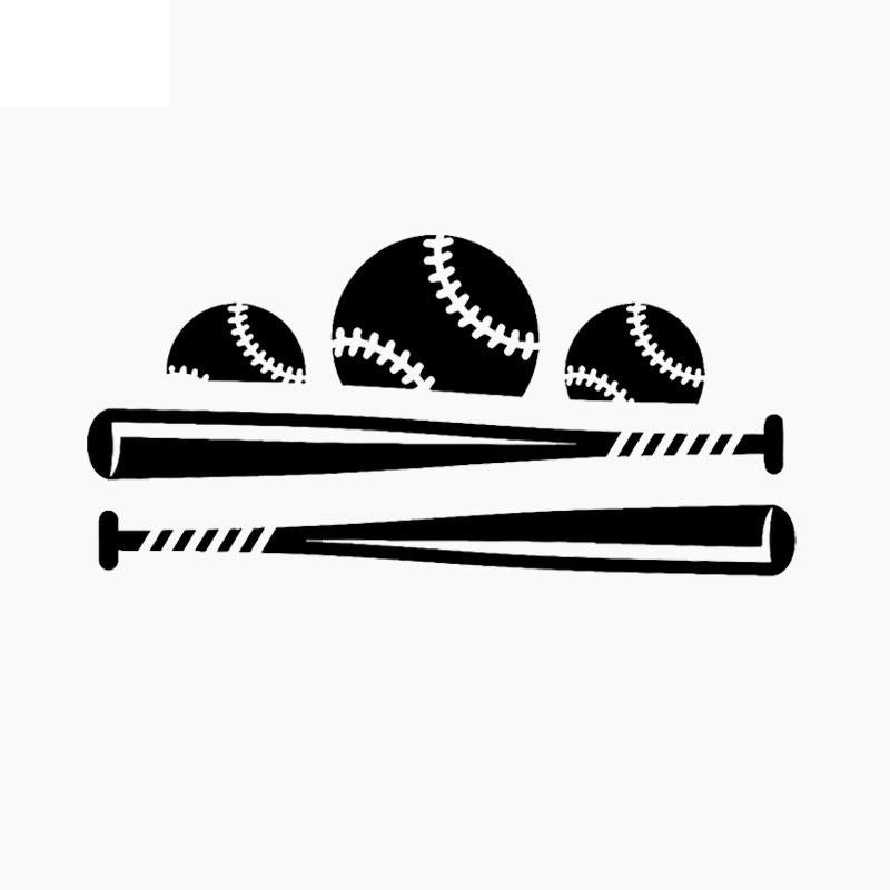New Hot 48CM*23.2CM Interesting Baseball Wall Sticker PVC Sitting Kitchen And Gym Creative Personalized W2-722