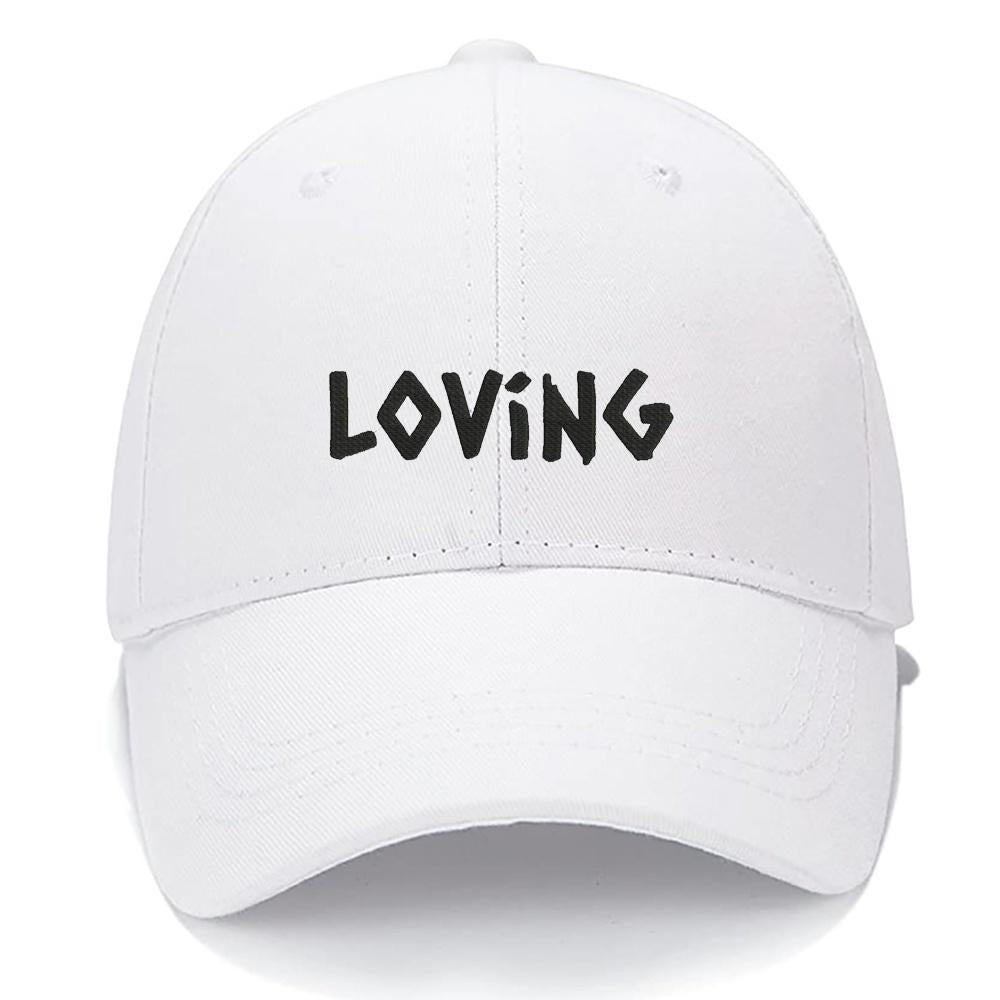 LOVEING2 Funny Men Women Unisex Baseball Cap Classic Low Profile Adjustable Strapback Baseball Cap Dad-Hat