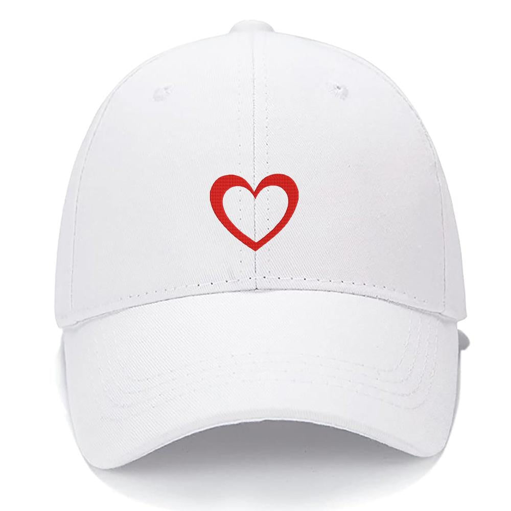 LOVE2 Men Women Unisex Baseball Cap Classic Low Profile Adjustable Strapback Baseball Cap Dad-Hat