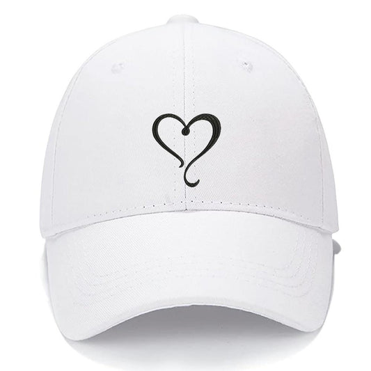 Heart Interlocking Men Women Unisex Baseball Cap Classic Low Profile Adjustable Strapback Baseball Cap Dad-Hat