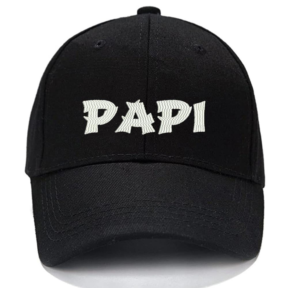 Papi 7 Men Women Unisex Baseball Cap Classic Low Profile Adjustable Strapback Baseball Cap Dad-Hat