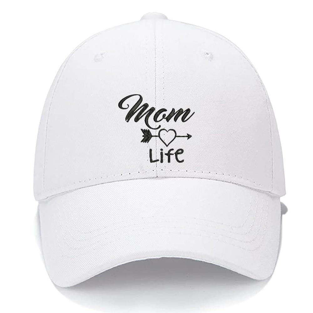 MOMS LOVE Men Women Unisex Baseball Cap Classic Low Profile Adjustable Strapback Baseball Cap Dad-Hat