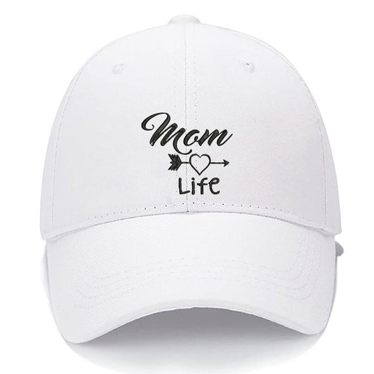 MOMS LOVE Men Women Unisex Baseball Cap Classic Low Profile Adjustable Strapback Baseball Cap Dad-Hat