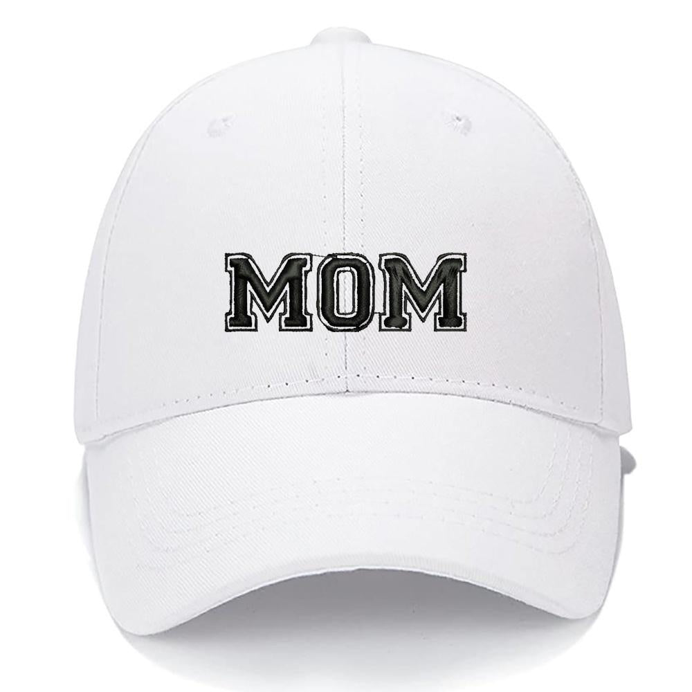 MOM Men Women Unisex Baseball Cap Classic Low Profile Adjustable Strapback Baseball Cap Dad-Hat