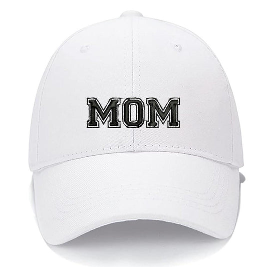 MOM Men Women Unisex Baseball Cap Classic Low Profile Adjustable Strapback Baseball Cap Dad-Hat