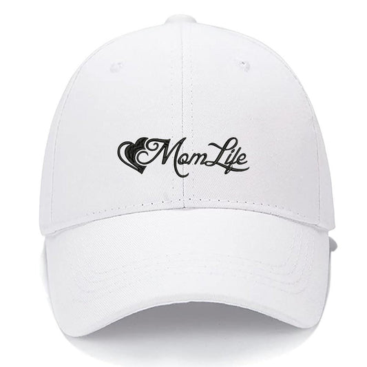 LOVE MOM LIFE Men Women Unisex Baseball Cap Classic Low Profile Adjustable Strapback Baseball Cap Dad-Hat