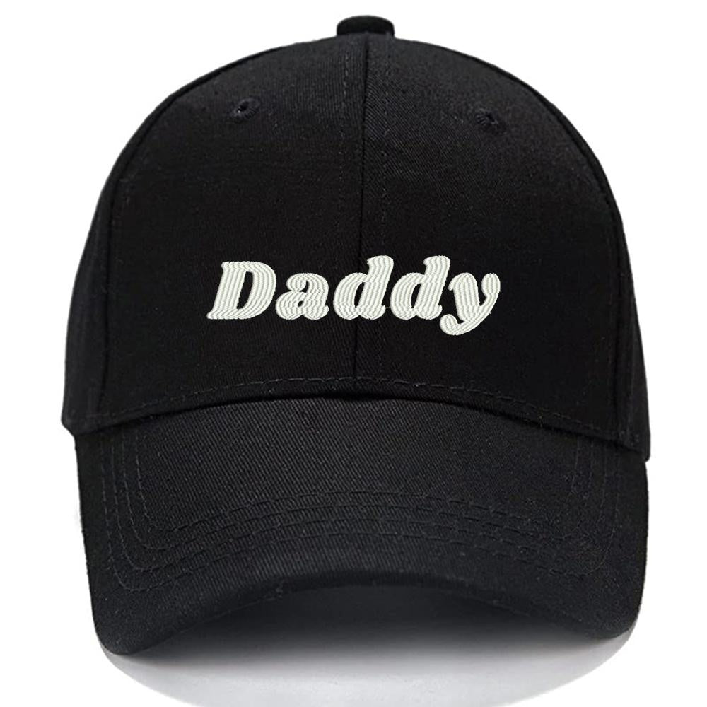 DADDY Men Women Unisex Baseball Cap Classic Low Profile Adjustable Strapback Baseball Cap Dad-Hat