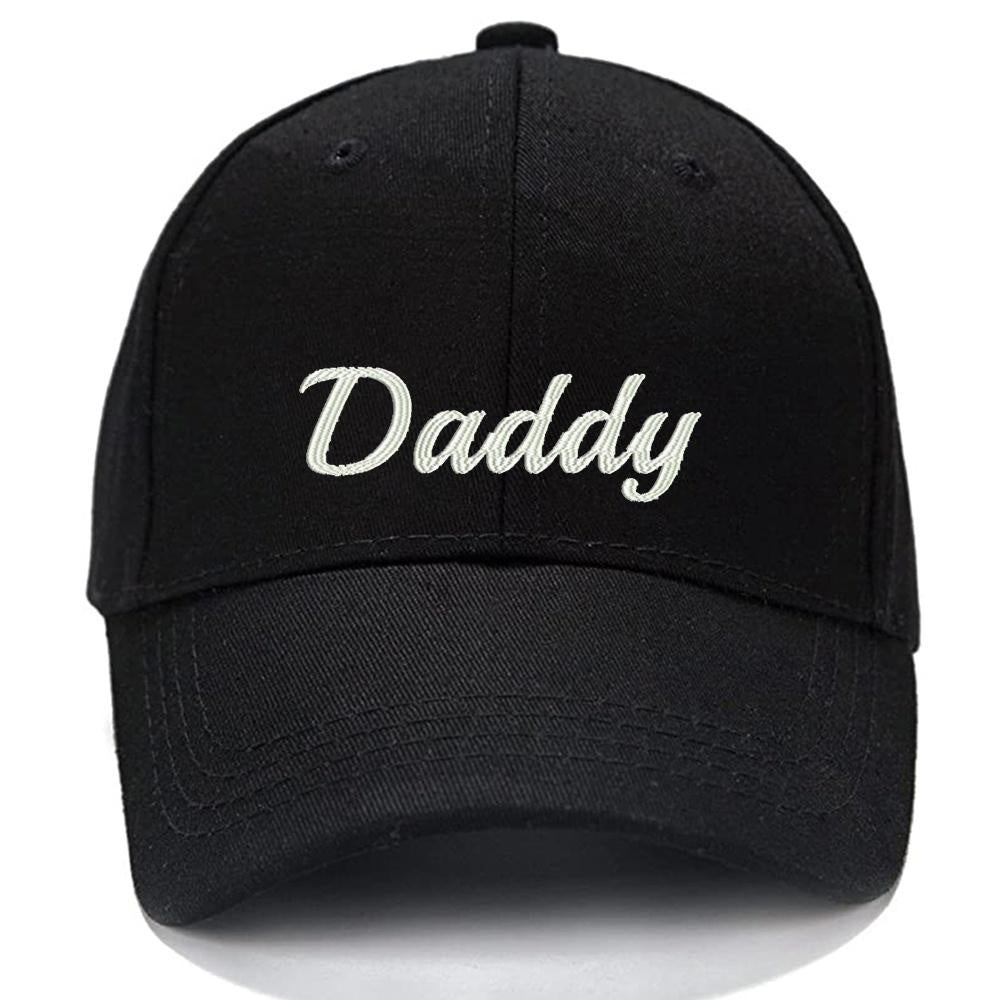 DADDY Men Women Unisex Baseball Cap Classic Low Profile Adjustable Strapback Baseball Cap Dad-Hat