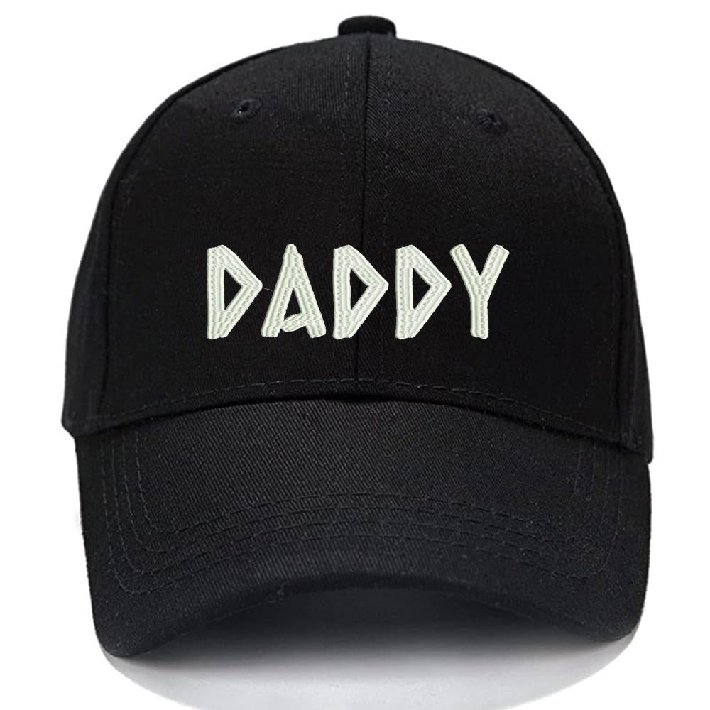 DADDY Men Women Unisex Baseball Cap Classic Low Profile Adjustable Strapback Baseball Cap Dad-Hat D-15WTE