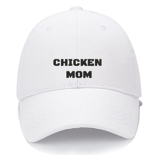 CHICKEN MOM Men Women Unisex Baseball Cap Classic Low Profile Adjustable Strapback Baseball Cap Dad-Hat