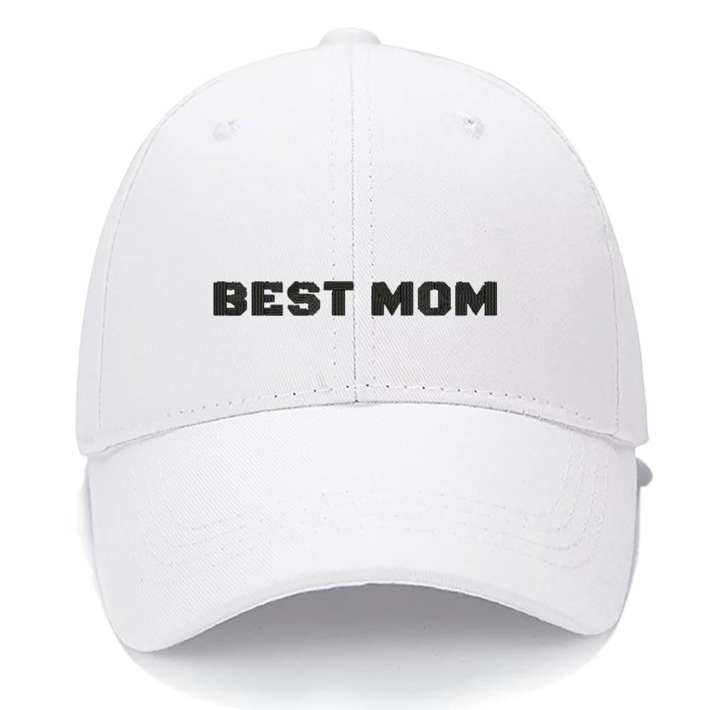BEST MOM Men Women Unisex Baseball Cap Classic Low Profile Adjustable Strapback Baseball Cap Dad-Hat
