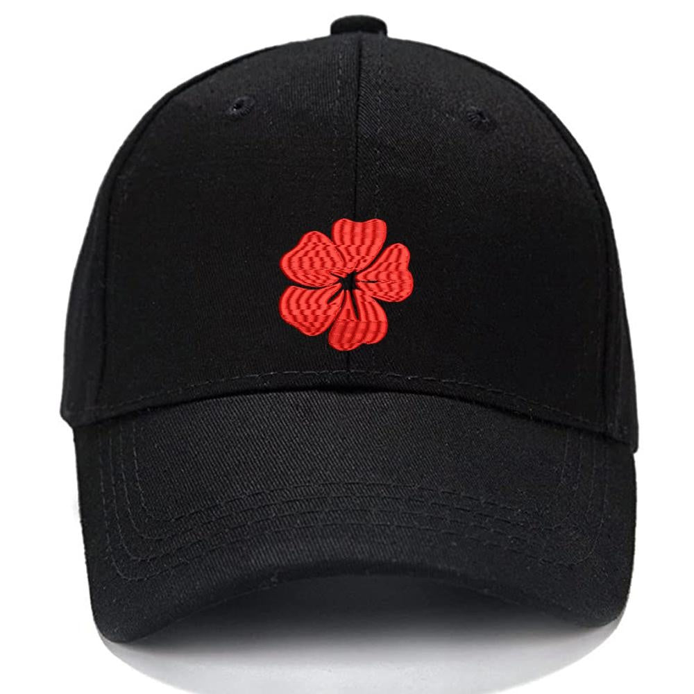 Red Rose petal flower Men Women Unisex Baseball Cap Classic Low Profile Adjustable Strapback Baseball Cap Dad-Hat