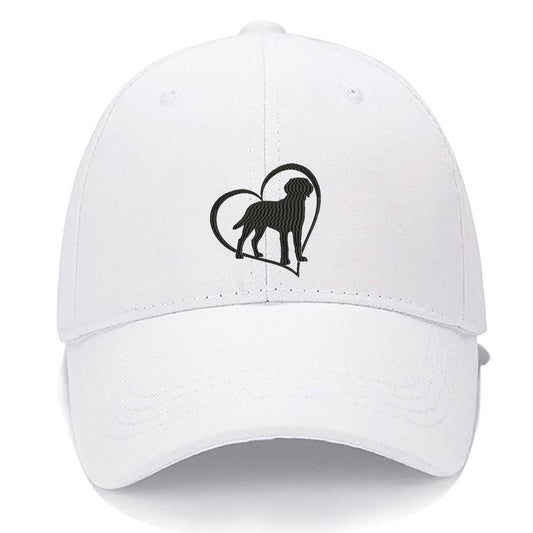 LABRADOR RETRIEVER HEART Lab Dog Men Women Unisex Baseball Cap Classic Low Profile Adjustable Strapback Baseball Cap Dad-Hat