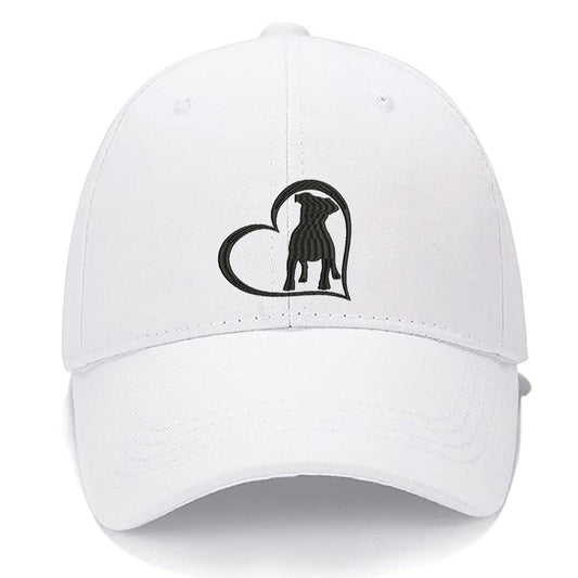 JACK RUSSELL TERRIER HEART Dog Men Women Unisex Baseball Cap Classic Low Profile Adjustable Strapback Baseball Cap Dad-Hat