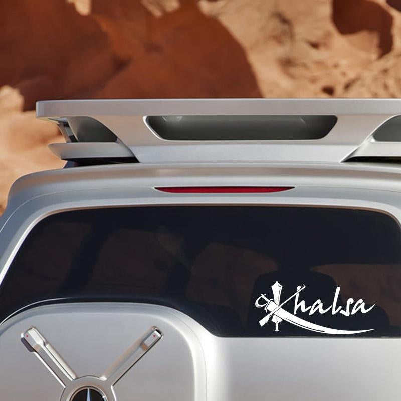 Khalsa Sikh Religious Wall Vinyl Sticker Decal Car Window Decor Art