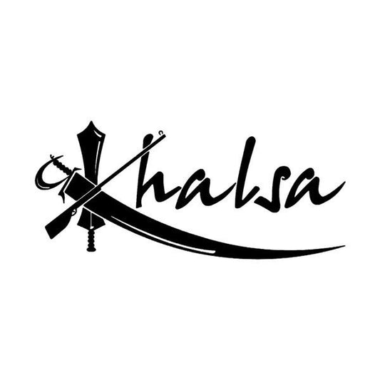 Khalsa Sikh Religious Wall Vinyl Sticker Decal Car Window Decor Art