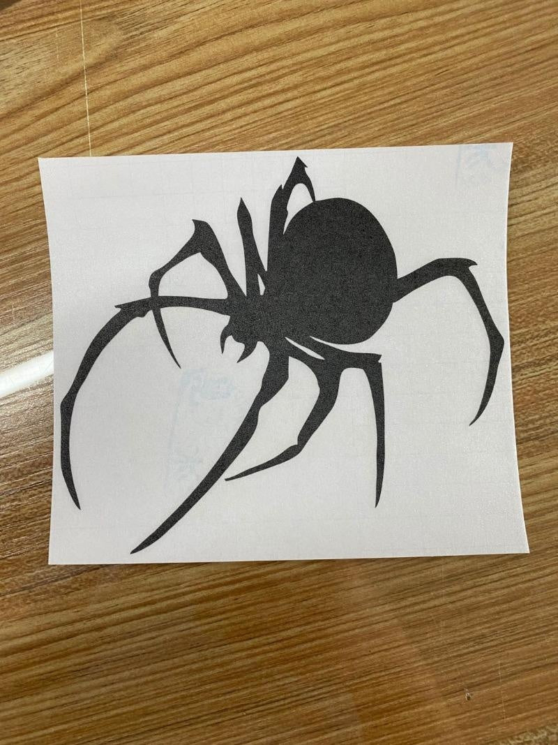 Trendy Stickers Car Styling Black Widow Spider Car Stickers Motorcycle Vinyl Decal Exterior Accessories JDM