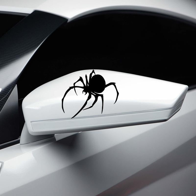 Trendy Stickers Car Styling Black Widow Spider Car Stickers Motorcycle Vinyl Decal Exterior Accessories JDM