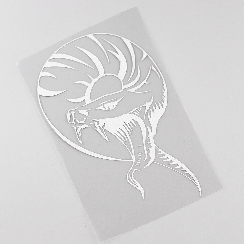 11CMX17.5CM Fashion Snake Mystical Viper Dragon Decal  Vinyl Car Sticker