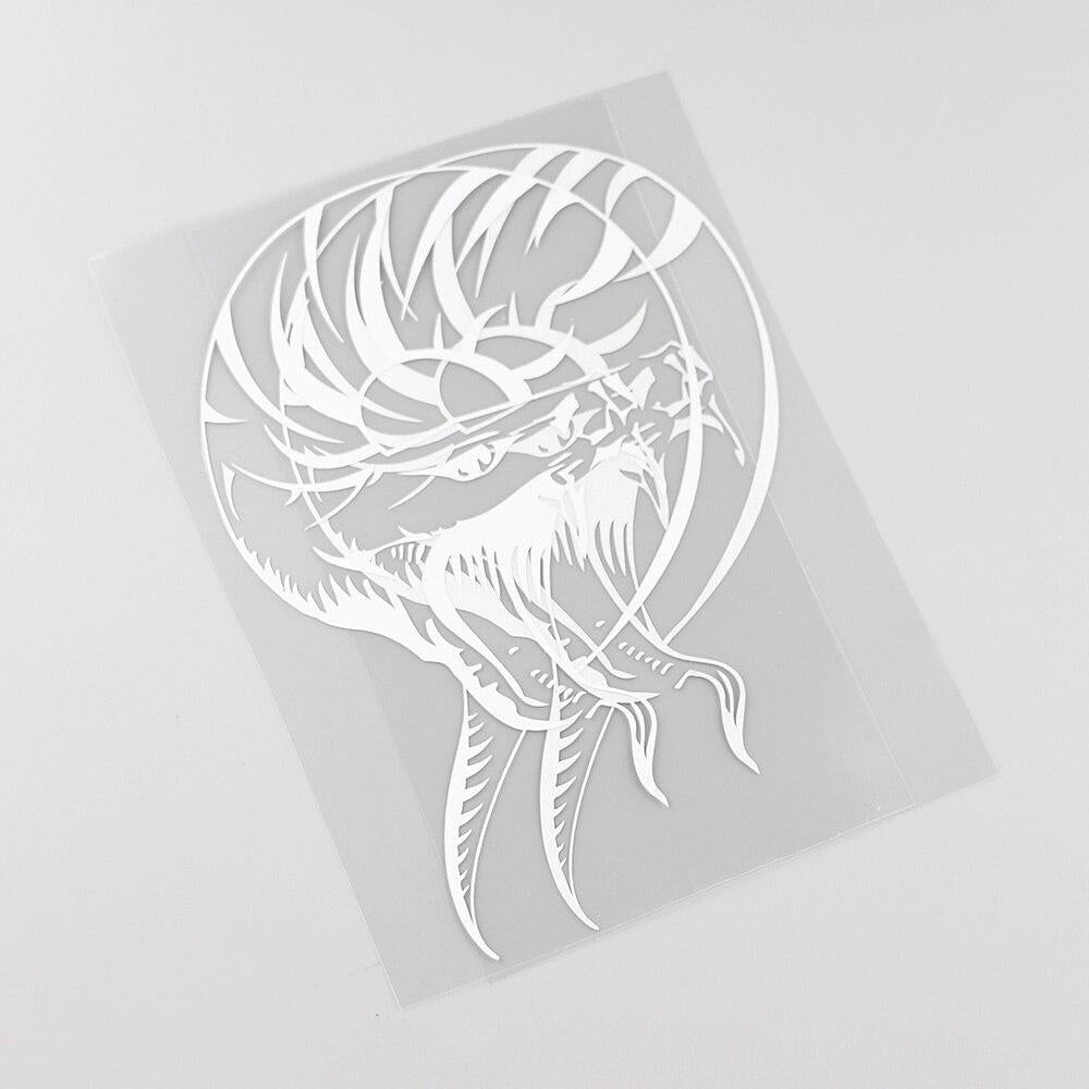 11CMX17.5CM Fashion Snake Mystical Viper Dragon Decal  Vinyl Car Sticker