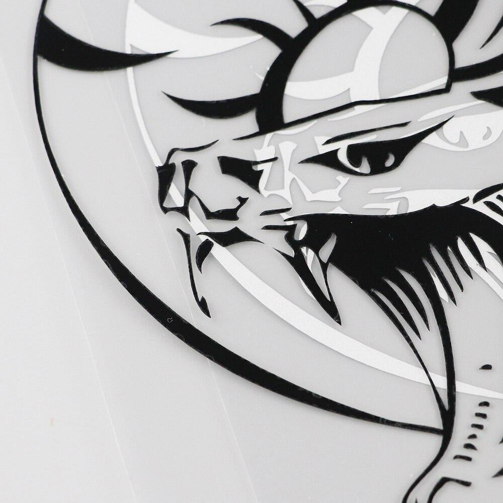 11CMX17.5CM Fashion Snake Mystical Viper Dragon Decal  Vinyl Car Sticker