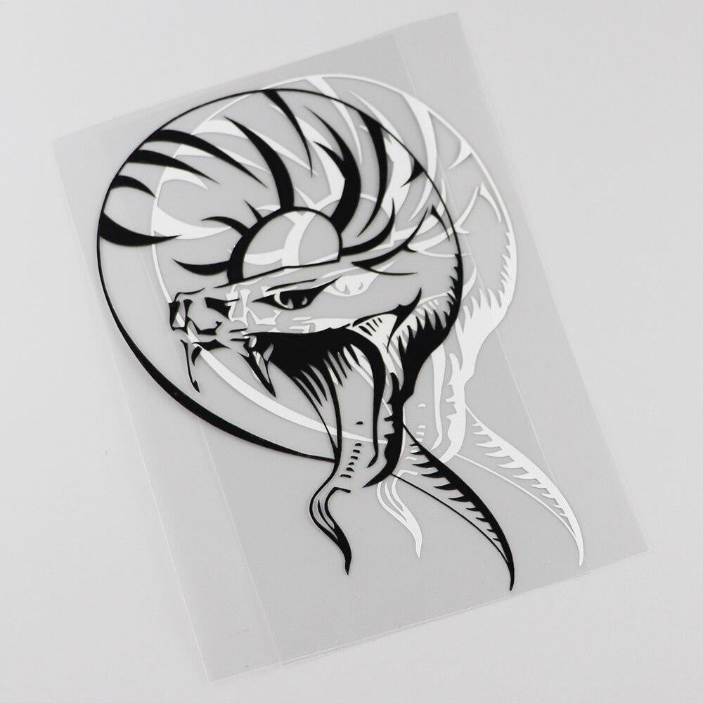 11CMX17.5CM Fashion Snake Mystical Viper Dragon Decal  Vinyl Car Sticker