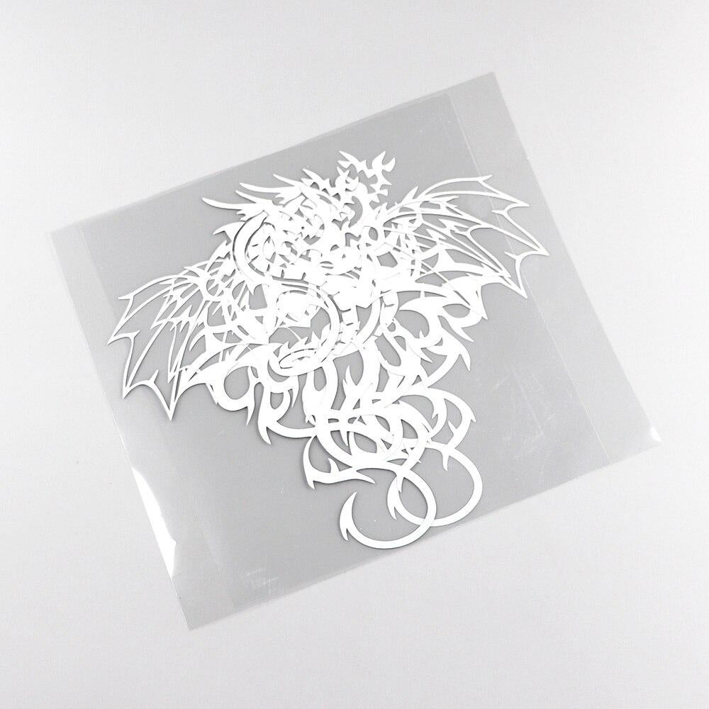 18.6CMX18.2CM Tribal Dragon Winged Monster  Vinyl Car Sticker