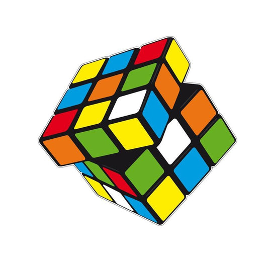 14.6CM*13.9CM High Quality Rubik's Cube  PVC Motorcycle Car Sticker