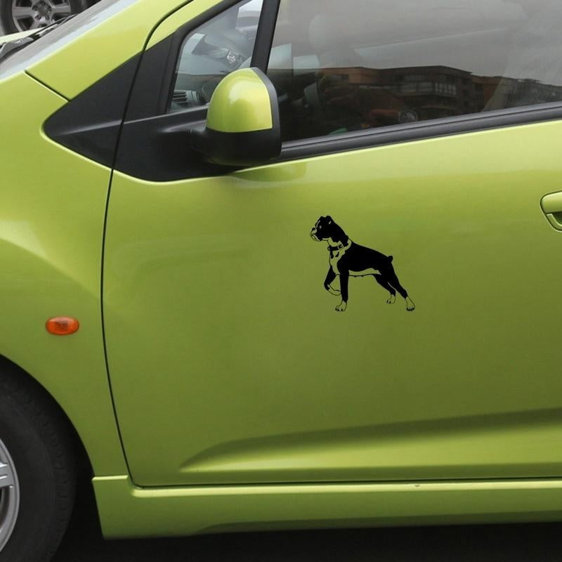 New Hot Boxer Dog Funny Animals Car Stickers Personality Classic Decoration Decal