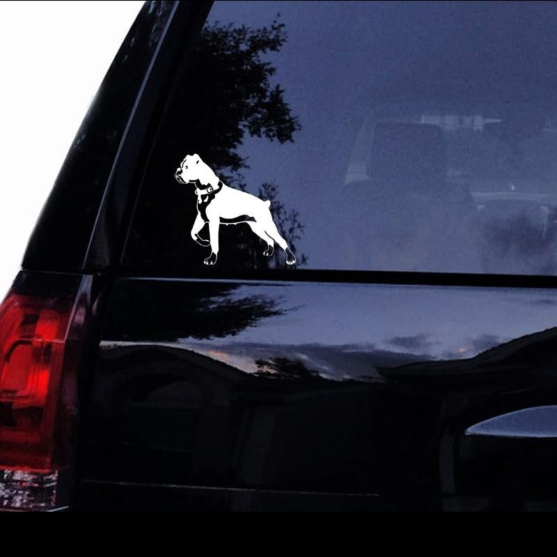 New Hot Boxer Dog Funny Animals Car Stickers Personality Classic Decoration Decal
