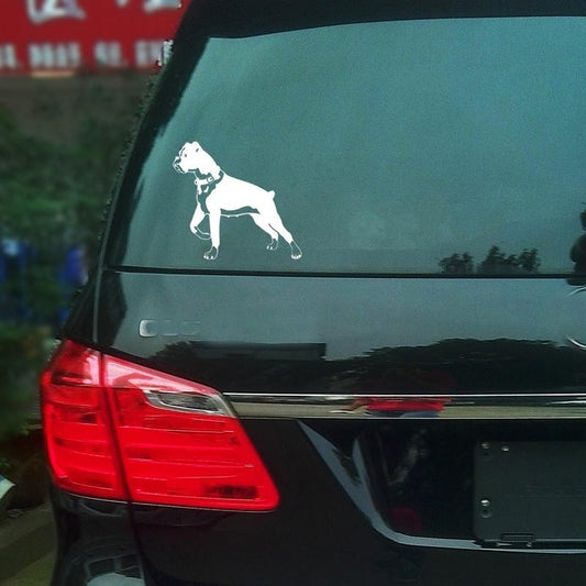 New Hot Boxer Dog Funny Animals Car Stickers Personality Classic Decoration Decal