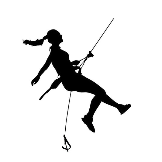 New Hot 13.3CM*16.3CM  Climber Extreme Sport Vinyl Car Sticker