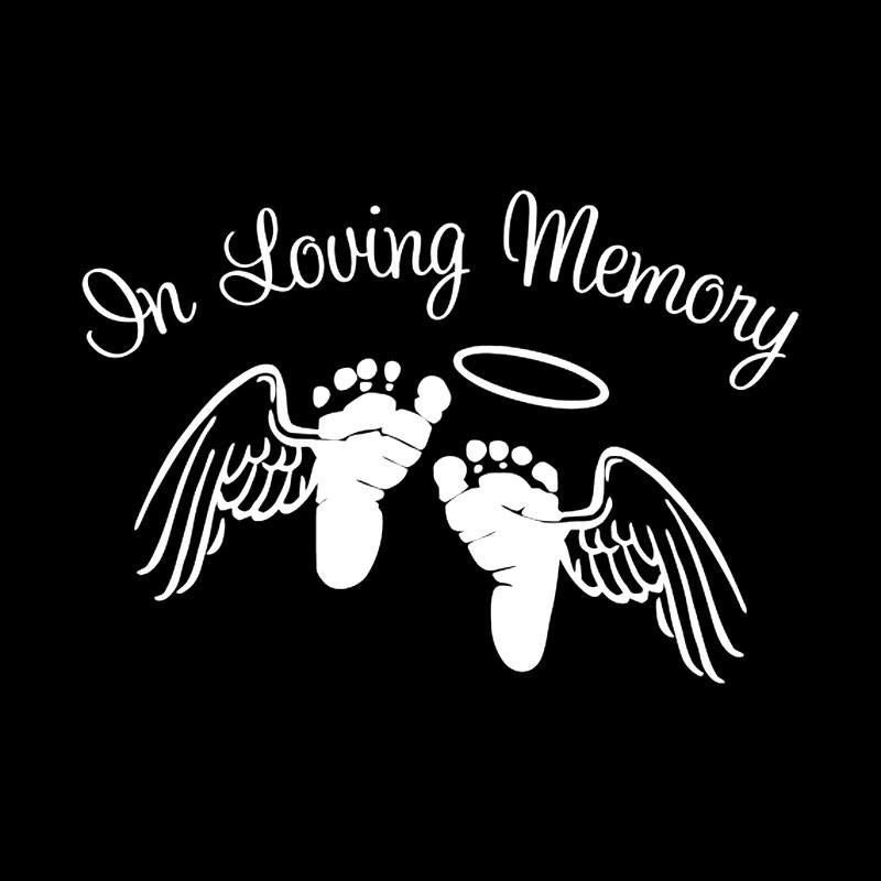 Angel wings Baby Foots Car sticker vinyl decal, car window, doors, bumper, laptop