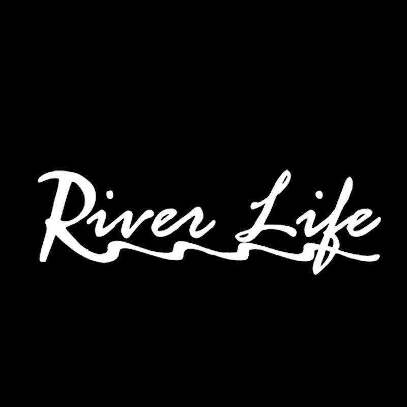 2018 NEW RIVER LIFE Car Stickers Cute Vinyl Car Body Decal Bumper Sticker Removable