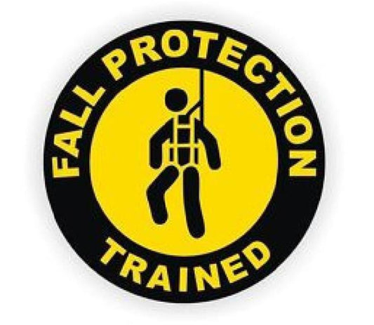3X Fall Protection Certified Hard Hat Sticker, Decal Helmet Label Safety Sign Decal Sticker
