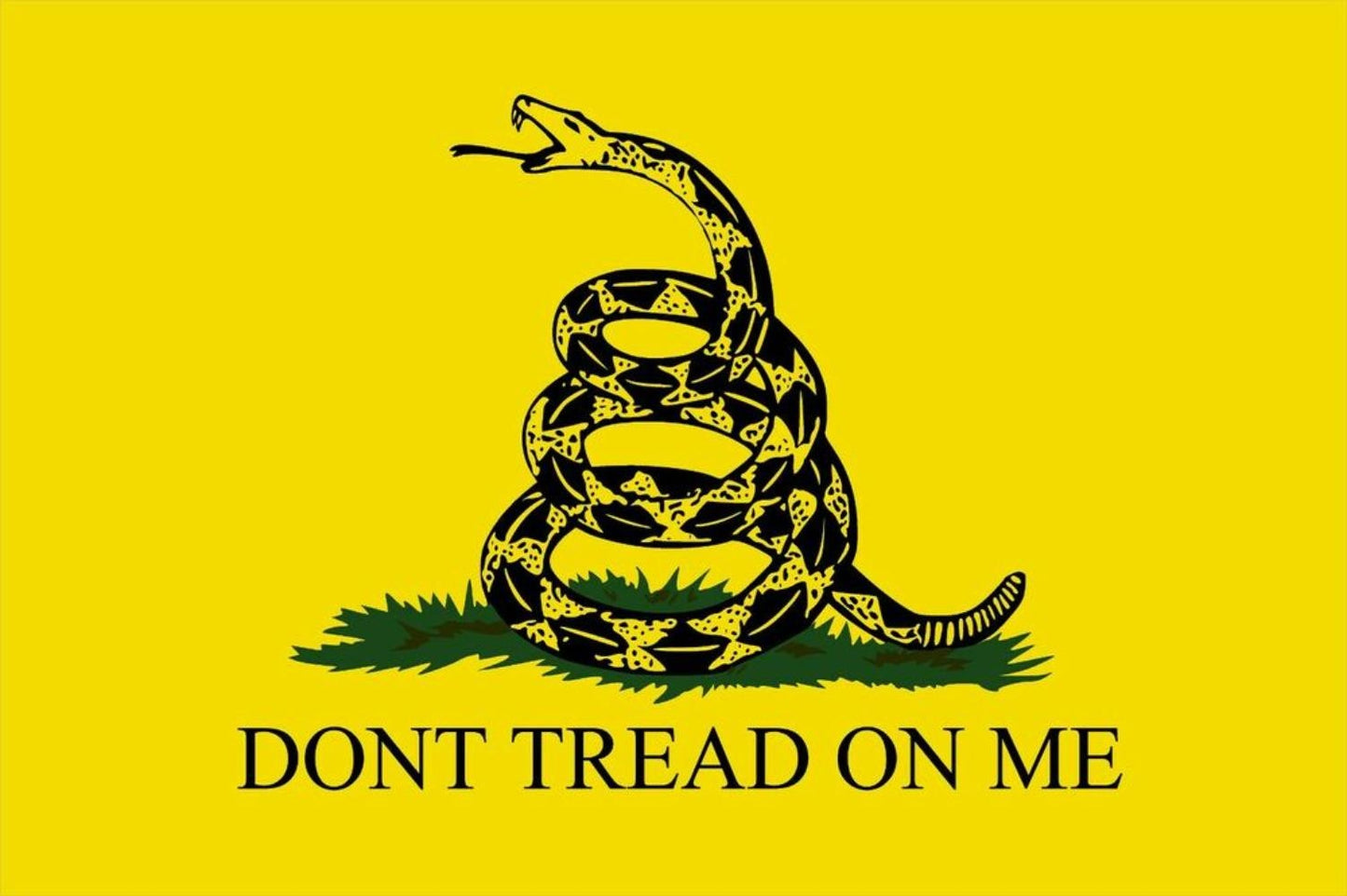 3X DON'T TREAD ON ME GADSDEN FLAG-DECAL STICKER TRUCK VEHICLE WINDOW
