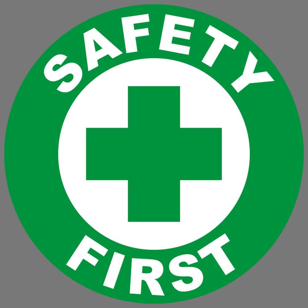 3X Safety First Vinyl Sticker Car Truck Window Decal Hard Hat Toolbox Emergency