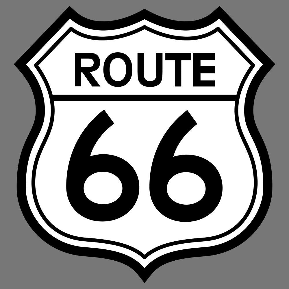 3X Route 66 Highway Vinyl Sticker Car Truck Window Decal Laptop