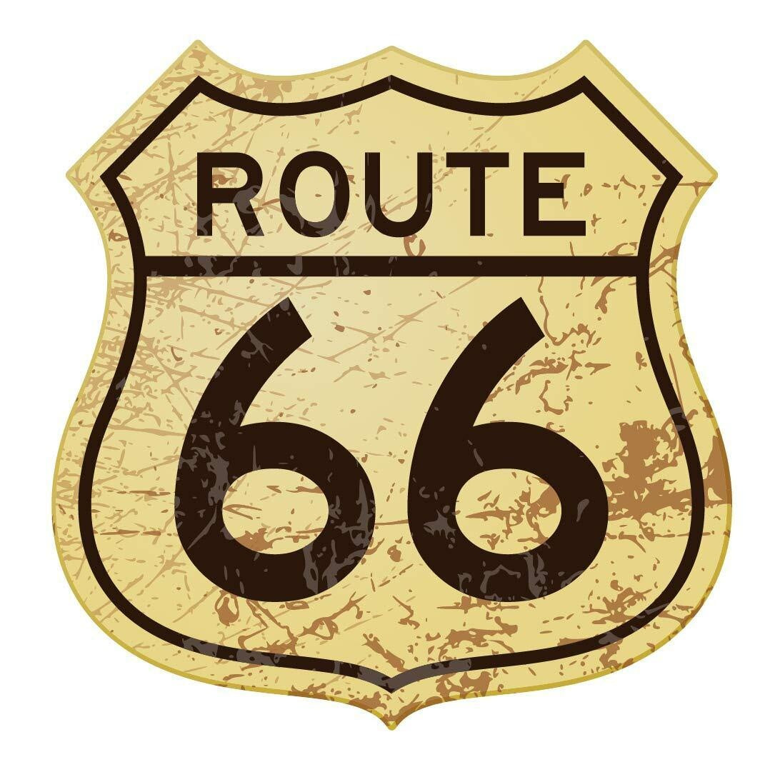 3X Rt Route 66 Sign Sticker Vinyl Car Truck Sticker Decal
