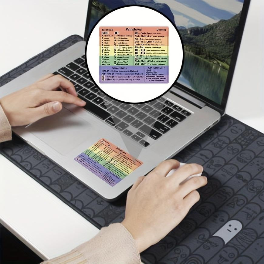 Reference Keyboard Shortcut For Window Shortcut Sticker For Rainbow Shortcuts