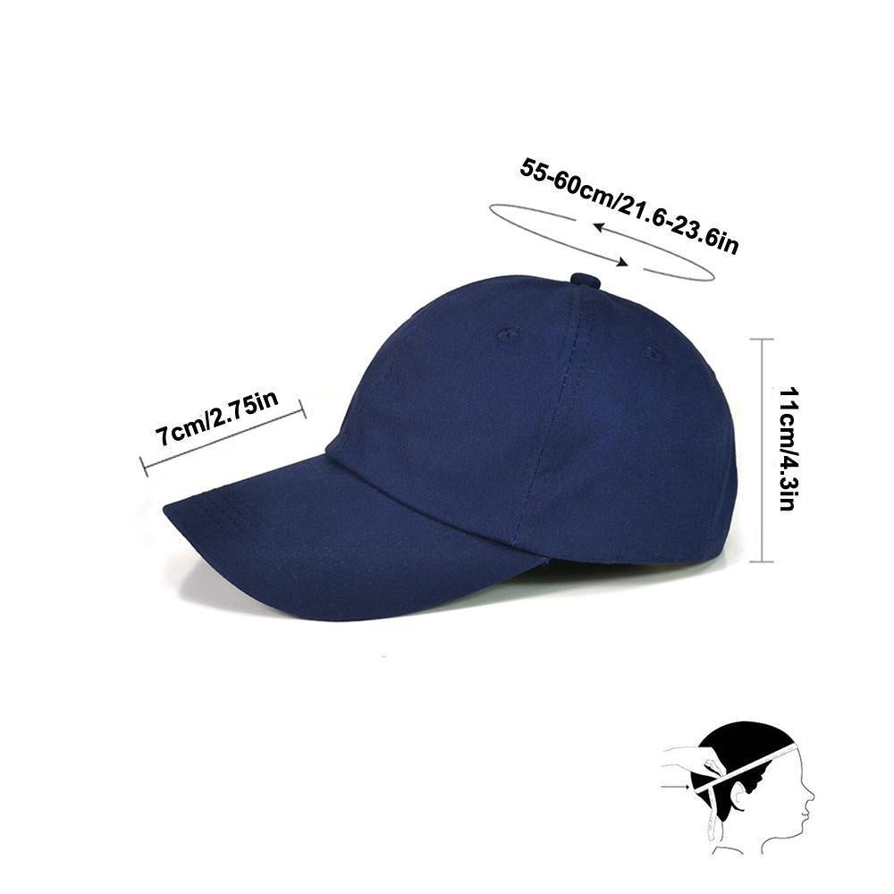 Blessed Text Embroidery Baseball Cap Unisex Cotton Adjustable Stylish and Comfortable Hat Man Woman