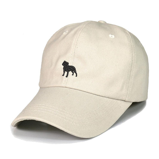 Bull Terrier Dog Graphic Embroidery Baseball Cap Animal Embroidery Unisex Cotton Adjustable Stylish and Comfortable Hat Man Woman Dog Mom