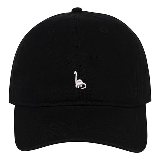 Dinosaur Graphic Embroidery Baseball Cap Unisex Cotton Adjustable Stylish and Comfortable Hat Man Woman