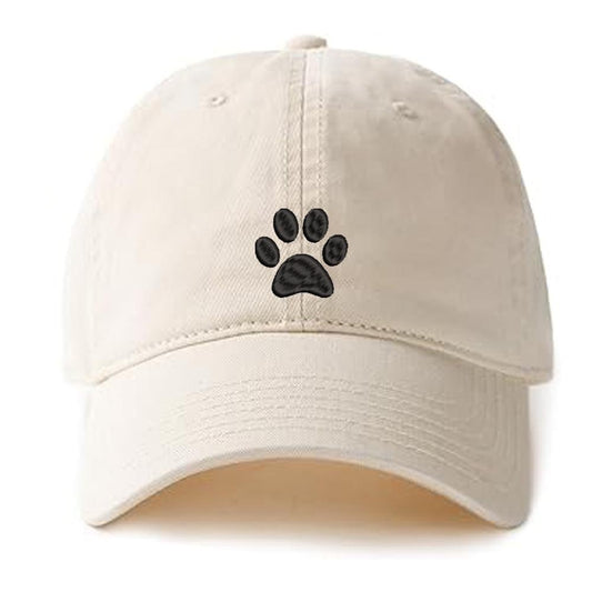 Paw Graphic Embroidery Baseball Cap Dog Paw Cat Paw Unisex Cotton Adjustable Stylish and Comfortable Hat Man Woman Dog Mom