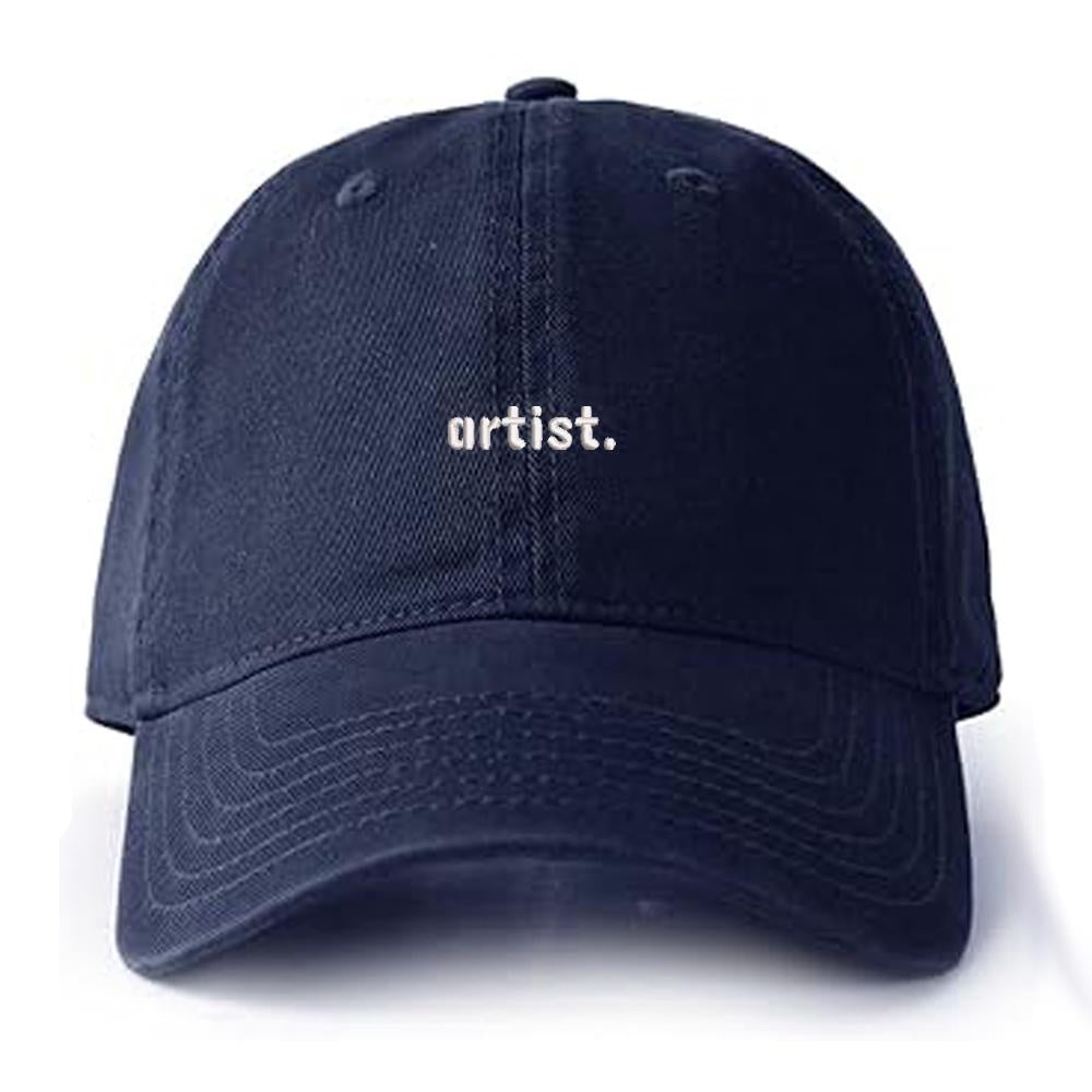 Artist Graphic Embroidery Baseball Cap Unisex Cotton Adjustable Stylish and Comfortable Hat Man Woman