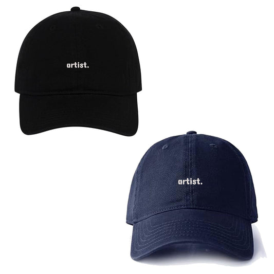 Artist Graphic Embroidery Baseball Cap Unisex Cotton Adjustable Stylish and Comfortable Hat Man Woman